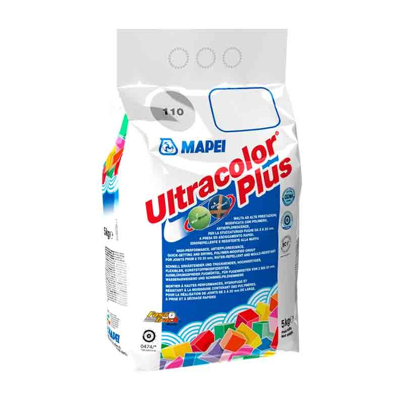 Ultracolor Plus Fuga Colore 120 Nero Idrorepellente 5 kg Mapei