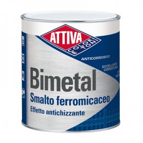 Smalto Anticorrosivo Antichizzato Verde Bosco 70 Attiva Bimetal 750 ml -  Cod. 711198.070