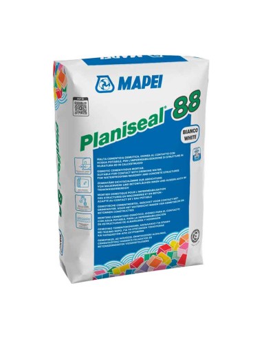 Cemento Osmotico Impermeabilizzante Bianco Planiseal 88 - 25Kg Mapei